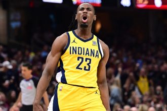 The Indiana Pacers stole Game 1 in Cleveland.