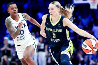 Paige Bueckers' WNBA debut was celebrated in unusual fashion in her hometown.