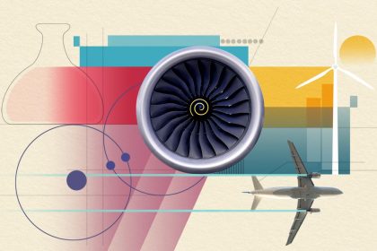 A new class of sustainable aviation fuel pulls carbon dioxide (CO₂) from the air and turns it into jet fuel.