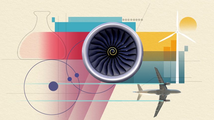 A new class of sustainable aviation fuel pulls carbon dioxide (CO₂) from the air and turns it into jet fuel.