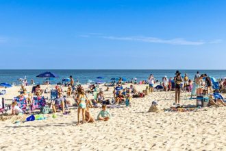 1. Cooper's Beach, Southampton, NY. 'Dr. Beach,' also known as Stephen Leatherman, a coastal scientist at Florida International University in Miami, selected the Southampton shoreline this year as the best beach for his annual rankings.