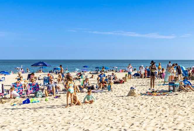 1. Cooper's Beach, Southampton, NY. 'Dr. Beach,' also known as Stephen Leatherman, a coastal scientist at Florida International University in Miami, selected the Southampton shoreline this year as the best beach for his annual rankings.