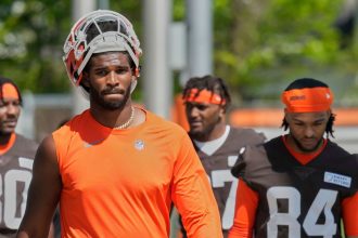 Cleveland Browns quarterback Shedeur Sanders fell to the fifth round in the 2025 NFL Draft.