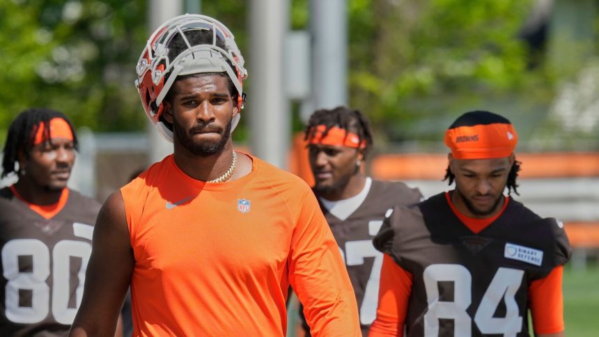 Cleveland Browns quarterback Shedeur Sanders fell to the fifth round in the 2025 NFL Draft.