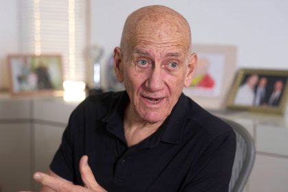 Ehud Olmert leveled most of his criticism at his successor Benjamin Netanyahu, as well as far-right ministers Itamar Ben Gvir and Bezalel Smotrich.