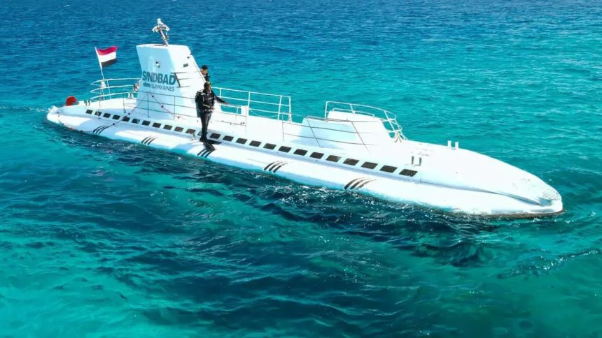 File photo of a submarine used by Sindbad Submarines in Egypt.