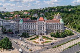 Grand dame: The Hotel Gellért was once one of Europe's most storied hotels. It's been closed in recent years but is under renovation and set to reopen in 2027.
