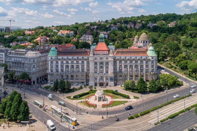 Grand dame: The Hotel Gellért was once one of Europe's most storied hotels. It's been closed in recent years but is under renovation and set to reopen in 2027.