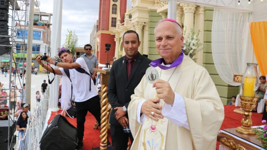 This undated photo shows Robert Francis Prevost. Prevost was Bishop of Chiclayo, Peru, from September 26, 2015, to 2023. During his tenure, he was elected second vice-president of the Peruvian Episcopal Conference and served as president of its Commission for Culture and Education.