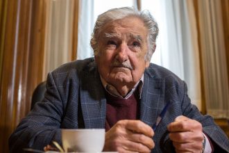 Former President of Uruguay José Mujica poses for pictures at his office on October 20, 2020 in Montevideo, Uruguay.