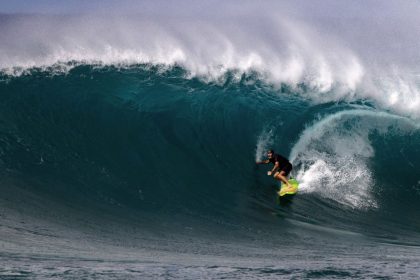 McNamara is famed for taking on some of the world's biggest waves.