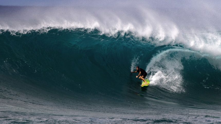 McNamara is famed for taking on some of the world's biggest waves.