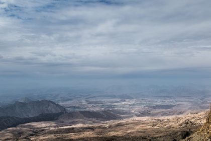 This picture shows a general view of Khuzdar, in Balochistan province, Pakistan.
