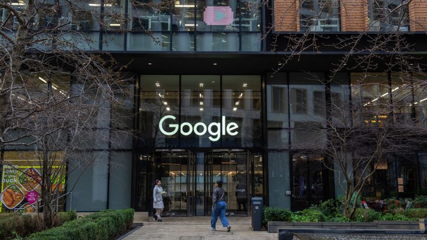 Google's UK HQ in London.