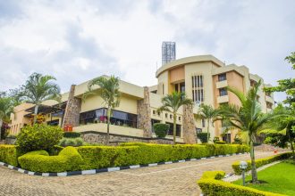 A view of Hope Hostel, in Kigali, Rwanda, where irregular immigrants from the United Kingdom were to be deported to.