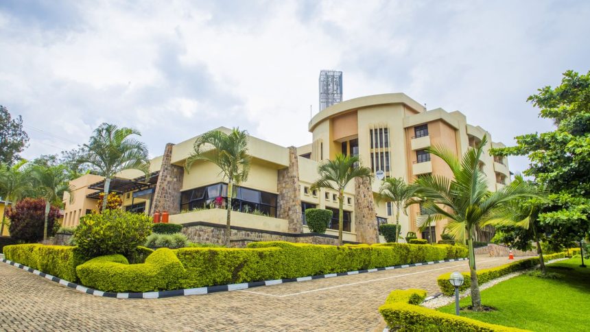 A view of Hope Hostel, in Kigali, Rwanda, where irregular immigrants from the United Kingdom were to be deported to.