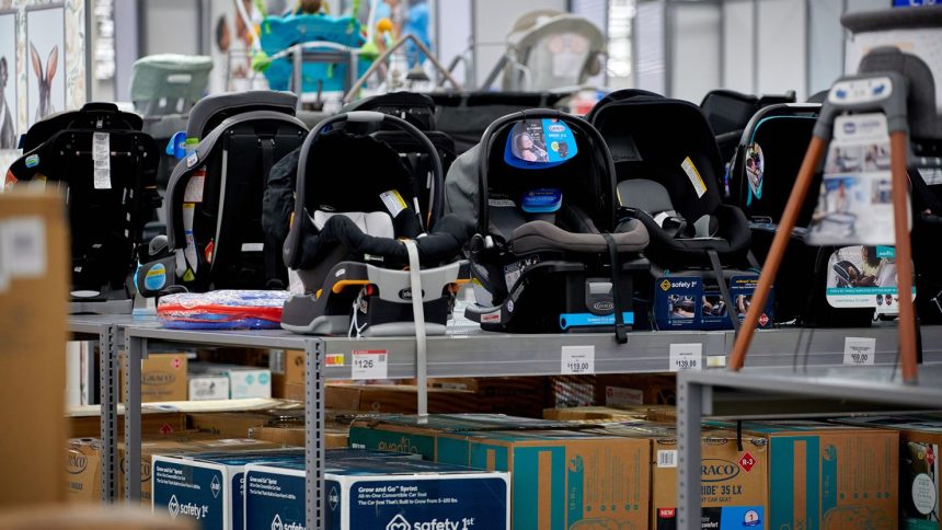 President Donald Trump's tariffs are hitting the baby gear and children's products industry.