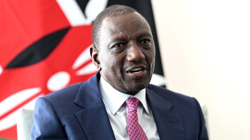 Kenyan President William Ruto