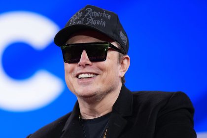 Tesla CEO Elon Musk speaks at the Conservative Political Action Conference (CPAC) in Maryland, United States, in February.