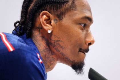 Stefon Diggs joined the New England Patriots in March.