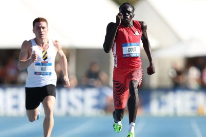 Gout Gout broke the 20-second barrier as he won the men's 200m title at the Australian Athletic Championships.