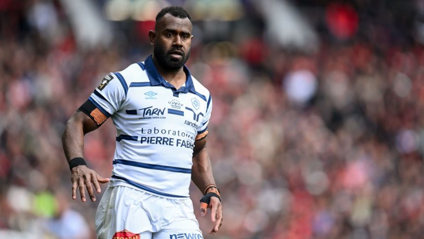 Josaia Raisuqe played for Castres in France's Top 14 championship.