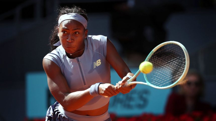 Coco Gauff is into her third WTA 1000 final.