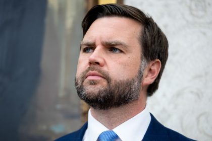 Vice President JD Vance in the Oval Office of the White House on May 6, 2025.