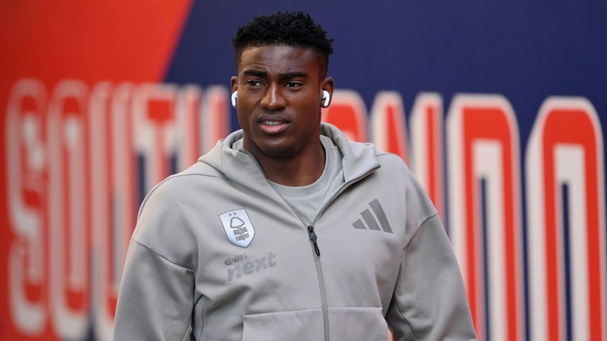 Taiwo Awoniyi joined Nottingham Forest in 2022.