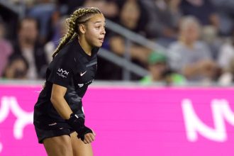 Savy King collapsed during Angel City's game against the Utah Royals in the NWSL.