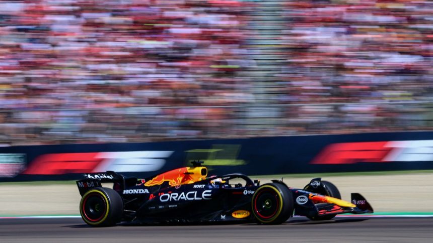 Max Verstappen won the Emilia-Romagna Grand Prix.