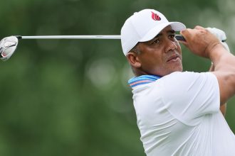 Jhonattan Vegas is looking to win the first major of his career.