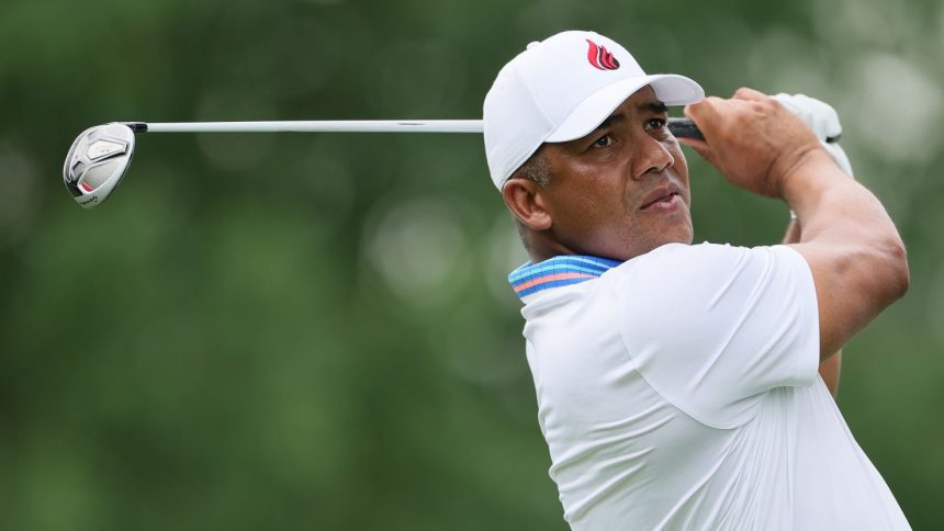 Jhonattan Vegas is looking to win the first major of his career.