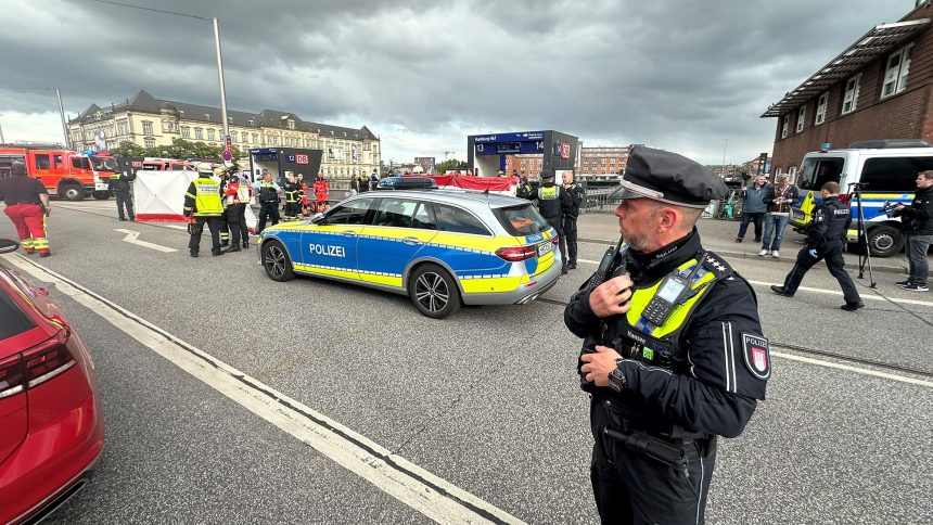 Several people were seriously injured in a knife attack at Hamburg Central Station on 23 May.