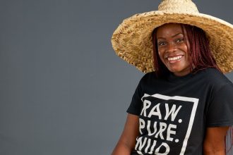 Skin Gourmet founder Violet Amoabeng believes in natural, sustainable skincare.