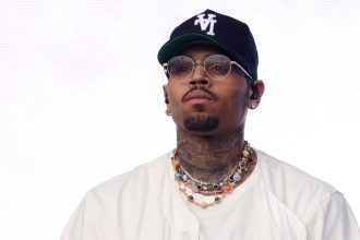US singer Chris Brown, pictured in May 2023 in Las Vegas was remanded into custody in a British courtroom on Friday.