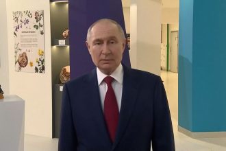 Russian President Vladimir Putin spoke to reporters about Russia's position on its war with Ukraine after the president's earlier high stakes phone call with US President Donald Trump.