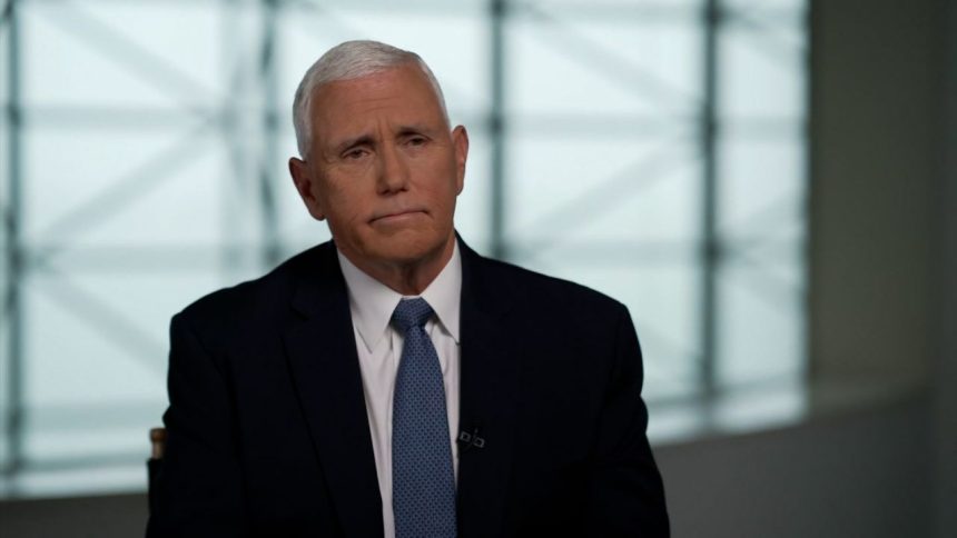 Former Vice President Mike Pence talks about Russian President Vladimir Putin