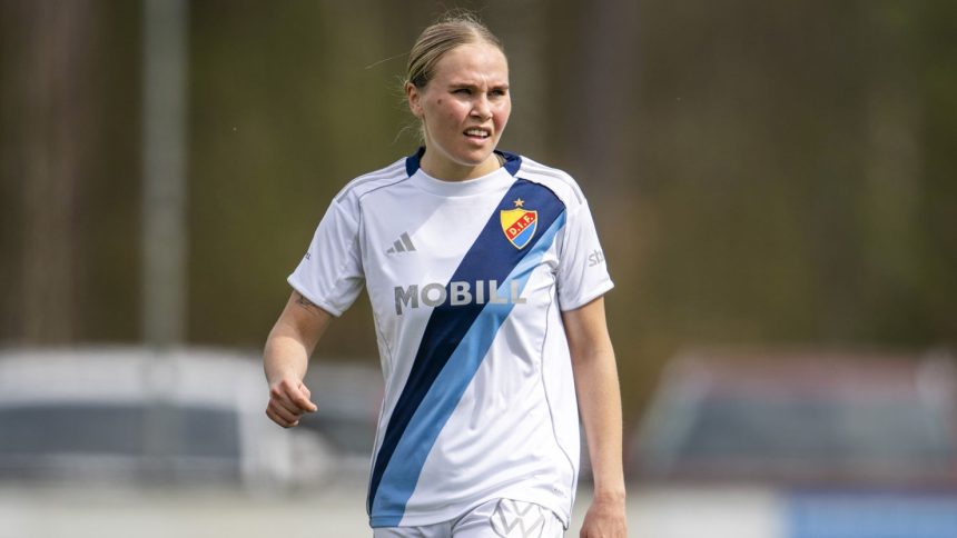 Nanne Ruuskanen (pictured) was mistakenly left out of Finland's women's national soccer team instead of 51-year-old Stina Ruuskanen (not pictured).