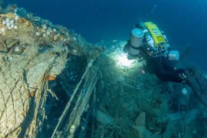 Diver Dom Robinson identified the SS Nantes, which sank almost 140 years ago.
