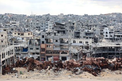Gaza City's Shujaiya neighborhood in October 2024.