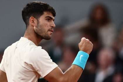 Carlos Alcaraz will compete for a second French Open title on Sunday.