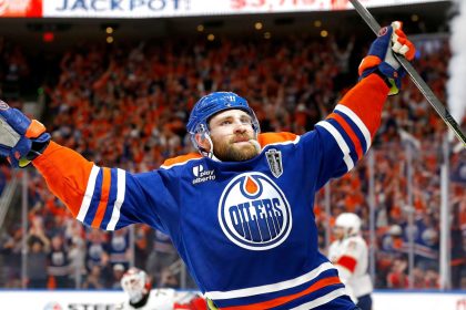 Leon Draisaitl scored with under a minute left in overtime to give the Edmonton Oilers a Game 1 victory over the Florida Panthers in the Stanley Cup Final.