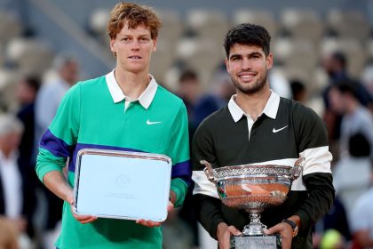 Carlos Alcaraz defeated Jannik Sinner in one of the all-time great grand slam finals.