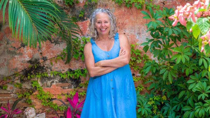 Janet Blaser, originally from New York, relocated from California to Mexico nearly two decades ago.