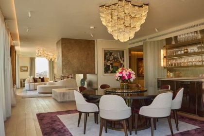 The Penthouse at Mandarin Oriental Mayfair: The newly launched penthouse suite at London's Mandarin Oriental Mayfair is the shining star of the hotel's 77 private residences.