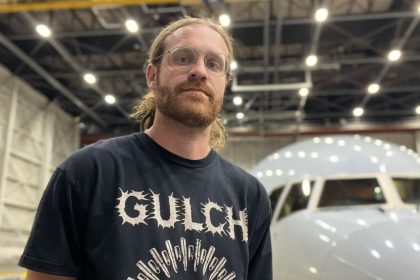 Aircraft mechanic Max Comer's social media videos have helped many travelers feel less afraid to fly.