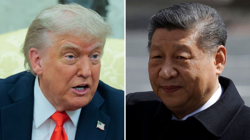 US President Donald Trump and Chinese leader Xi Jinping