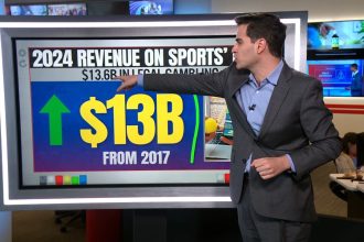 This week, CNN's Harry Enten talks about the biggest change to sports fandom in the last decade and arguably this century: Gambling.