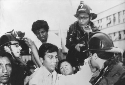 70,000 people were killed or presumed dead on May 31, 1970, when a 7.9 earthquake hit Chimbote, Peru.